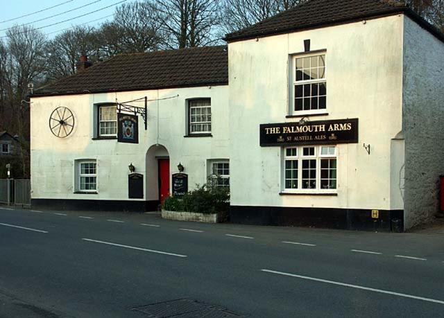 Hotel The Falmouth Arms Ladock Truro Exteriér fotografie